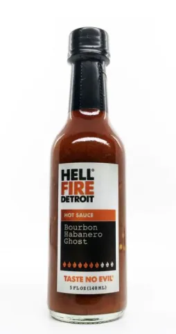 Bourbon Habanero Ghost Pepper Hot Sauce