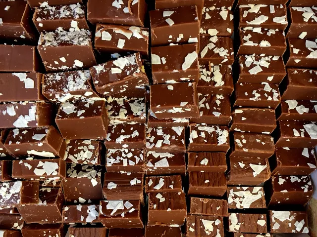 Bourbon Whiskey Fudge