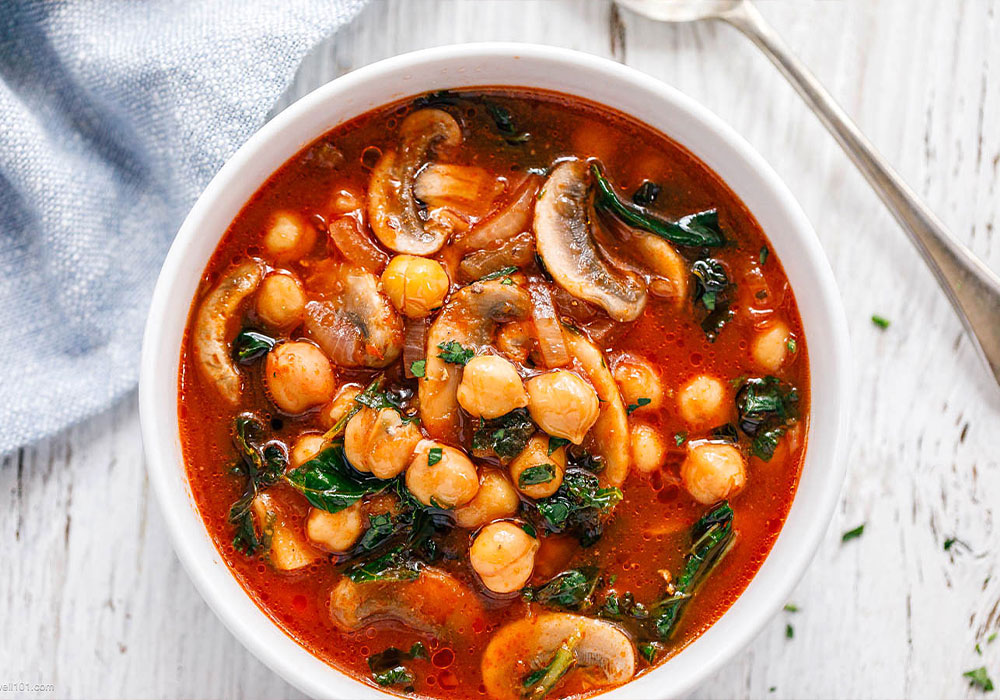 Chickpea Tomato Soup