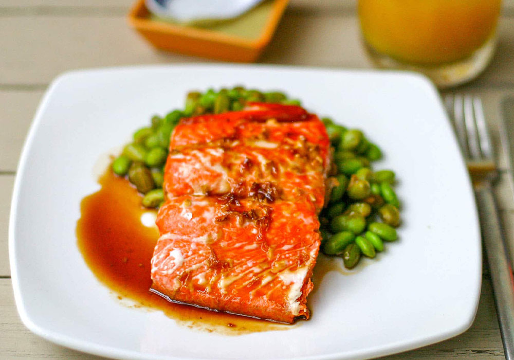 Honey Ginger Soy Salmon