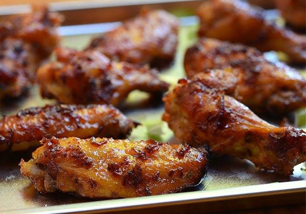 Honey Lemon Ginger Chicken Wings