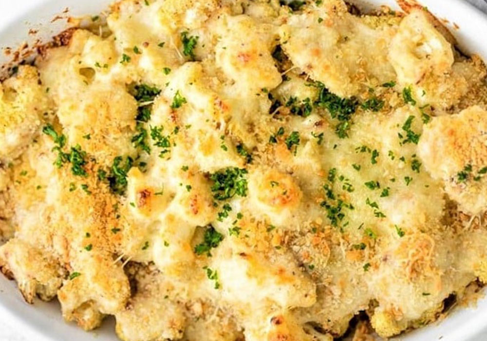 Truffled Cauliflower Gratin